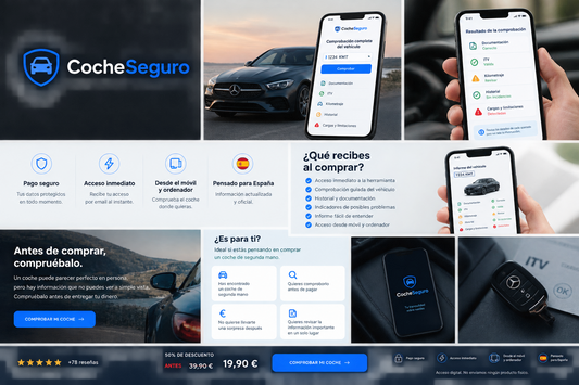 Kit compra coche usado de forma SEGURA — CarClave